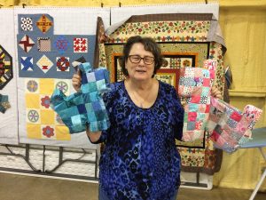 Those quilting boards get good use!