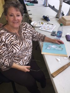 String art...yes, we'll try anything once!