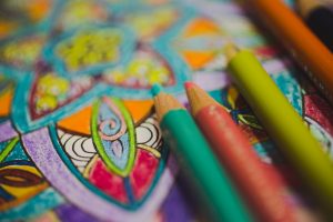 Coloring is a great relaxation.